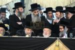 יארצייט סעודה פון הרה"ק מסאטמאר זי"ע אין קהילת סאטמאר ירושלים