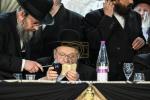 יארצייט סעודה פון הרה"ק מסאטמאר זי"ע אין קהילת סאטמאר ירושלים