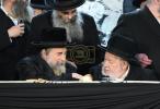 יארצייט סעודה פון הרה"ק מסאטמאר זי"ע אין קהילת סאטמאר ירושלים