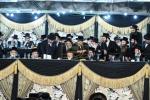 יארצייט סעודה פון הרה"ק מסאטמאר זי"ע אין קהילת סאטמאר ירושלים