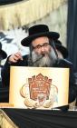 יארצייט סעודה פון הרה"ק מסאטמאר זי"ע אין קהילת סאטמאר ירושלים