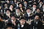 יארצייט סעודה פון הרה"ק מסאטמאר זי"ע אין קהילת סאטמאר ירושלים