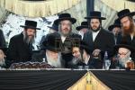 יארצייט סעודה פון הרה"ק מסאטמאר זי"ע אין קהילת סאטמאר ירושלים