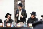 כינוס חסידי ברסלב און רבני ברסלב לקראת הנסיעה הגדולה לאומן לימי ראש השנה און די  גזירת הגיוס
