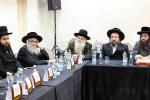 כינוס חסידי ברסלב און רבני ברסלב לקראת הנסיעה הגדולה לאומן לימי ראש השנה און די  גזירת הגיוס