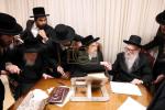 כינוס חסידי ברסלב און רבני ברסלב לקראת הנסיעה הגדולה לאומן לימי ראש השנה און די  גזירת הגיוס