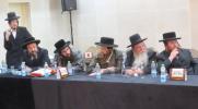 כינוס חסידי ברסלב און רבני ברסלב לקראת הנסיעה הגדולה לאומן לימי ראש השנה און די  גזירת הגיוס