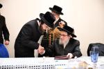 ועידת היסוד פונעם "קרן עמודי התורה" דורך די צענטראלע פאפא כולל בבית הנגיד החסיד ר' יוסף יחיאל גאלדבערגער