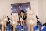 ועידת היסוד פונעם "קרן עמודי התורה" דורך די צענטראלע פאפא כולל בבית הנגיד החסיד ר' יוסף יחיאל גאלדבערגער