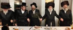שמחת התנאים של בת הגה"צ אב"ד סאנטוב שליט"א עם בן הרב שמעלקא קליין שליט"א מנהל ארגון "והערב"