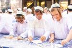 אייגנארטיגע געלונגענע תימן'ע טאג אין מחנה ילדים סאטמאר בארא פארק דורך די ראש המדריכים הרב שלום מייזליש און הרב יוסף מאיר מייזליש‎