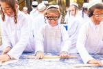 אייגנארטיגע געלונגענע תימן'ע טאג אין מחנה ילדים סאטמאר בארא פארק דורך די ראש המדריכים הרב שלום מייזליש און הרב יוסף מאיר מייזליש‎