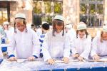 אייגנארטיגע געלונגענע תימן'ע טאג אין מחנה ילדים סאטמאר בארא פארק דורך די ראש המדריכים הרב שלום מייזליש און הרב יוסף מאיר מייזליש‎