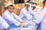 אייגנארטיגע געלונגענע תימן'ע טאג אין מחנה ילדים סאטמאר בארא פארק דורך די ראש המדריכים הרב שלום מייזליש און הרב יוסף מאיר מייזליש‎