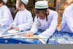 אייגנארטיגע געלונגענע תימן'ע טאג אין מחנה ילדים סאטמאר בארא פארק דורך די ראש המדריכים הרב שלום מייזליש און הרב יוסף מאיר מייזליש‎
