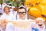 אייגנארטיגע געלונגענע תימן'ע טאג אין מחנה ילדים סאטמאר בארא פארק דורך די ראש המדריכים הרב שלום מייזליש און הרב יוסף מאיר מייזליש‎