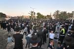 עצרת תפילה לביטול גזירת הגיוס על ידי קהילת חסידי גור בערד - ער"ח אלול תשפ"ה