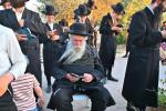 עצרת תפילה לביטול גזירת הגיוס על ידי קהילת חסידי גור בערד - ער"ח אלול תשפ"ה