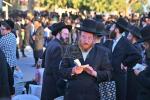 עצרת תפילה לביטול גזירת הגיוס על ידי קהילת חסידי גור בערד - ער"ח אלול תשפ"ה