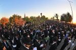 עצרת תפילה לביטול גזירת הגיוס על ידי קהילת חסידי גור בערד - ער"ח אלול תשפ"ה