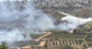 Main image for וואלד פייער נעבן ירושלים ברענגט כאאס אין דער הויפטשטאט.