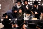 כ"ק אדמו"ר מסאטמאר שליט"א באזוכט אין מחנה רב טוב - מרת קויפמאן קעמפ און אין מחנה סאטמאר בארא פארק