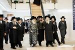כ"ק אדמו"ר מסאטמאר שליט"א באזוכט אין מחנה רב טוב - מרת קויפמאן קעמפ און אין מחנה סאטמאר בארא פארק