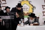 כ"ק אדמו"ר מסאטמאר שליט"א באזוכט אין מחנה רב טוב - מרת קויפמאן קעמפ און אין מחנה סאטמאר בארא פארק