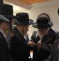 הרב עזרא פריעדלענדער  בן  כ"ק אדמו"ר מליסקא שליט"א  מיט  גדולי ישראל  אין אייראפע