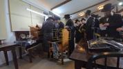  הרב עזרא פריעדלענדער  בן  כ"ק אדמו"ר מליסקא שליט"א  מיט  גדולי ישראל  אין אייראפע