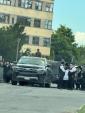 מסע הלויה פון הרבנית מוויזנשיץ קאמישע אין שיכון סקווירא