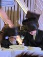 מעמד עמוד הקודש בראשות כ"ק אדמו"ר מסקווירא שליט"א 