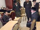 ניחום אבלים ביי כ"ק אדמו"ר מראחמיסטריווקא אוקוויין שליט"א ע"פ אחותו הרבנית מוויזניץ קיימישע ע"ה