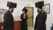 הרב דוד רוקח שליט"א נכד כ"ק אדמו"ר מבעלזא שליט"א אויף שבת קודש אין ישיבת בעלזא חיפה