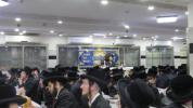 הרב דוד רוקח שליט"א נכד כ"ק אדמו"ר מבעלזא שליט"א אויף שבת קודש אין ישיבת בעלזא חיפה