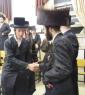 הרב דוד רוקח שליט"א נכד כ"ק אדמו"ר מבעלזא שליט"א אויף שבת קודש אין ישיבת בעלזא חיפה