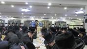 הרב דוד רוקח שליט"א נכד כ"ק אדמו"ר מבעלזא שליט"א אויף שבת קודש אין ישיבת בעלזא חיפה