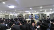 הרב דוד רוקח שליט"א נכד כ"ק אדמו"ר מבעלזא שליט"א אויף שבת קודש אין ישיבת בעלזא חיפה