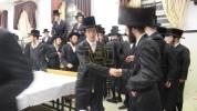 הרב דוד רוקח שליט"א נכד כ"ק אדמו"ר מבעלזא שליט"א אויף שבת קודש אין ישיבת בעלזא חיפה
