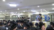 הרב דוד רוקח שליט"א נכד כ"ק אדמו"ר מבעלזא שליט"א אויף שבת קודש אין ישיבת בעלזא חיפה