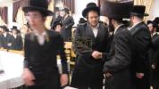 הרב דוד רוקח שליט"א נכד כ"ק אדמו"ר מבעלזא שליט"א אויף שבת קודש אין ישיבת בעלזא חיפה