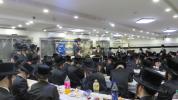 הרב דוד רוקח שליט"א נכד כ"ק אדמו"ר מבעלזא שליט"א אויף שבת קודש אין ישיבת בעלזא חיפה