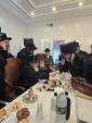 כ"ק אדמו"ר מסאטמאר שליט"א באזוכט אין קאנטרי האללאו נעבן קרית יואל 