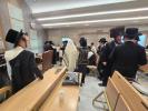 כ"ק אדמו"ר מסאטמאר שליט"א באזוכט אין קאנטרי האללאו נעבן קרית יואל 
