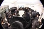 מעמד מסיבת לחיים בבית הרה"ק רבי יעקב מאיר שעכטער שליט"א לרגל הוצאה לאור הספר החדש "דורשי יחודך" יסודי היהדות ח"ב.