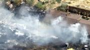 Main image for א פייער ביי הייזער נעבן א טייך אין קאליפארניע