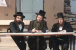 רבני כולל עצי חיים דסאטמאר בני ברק ביים זיך פארהערן ביי הרבנים הגאונים הצדיקים שליט"א