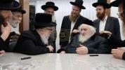 כ"ק אדמו"ר מבוהוש שליט"א ביי כ"ק גאב"ד ירושלים שליט"א 