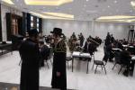 הגה"צ אב"ד צאנז ארה"ב שליט"א אויף א ביקור חיזוק בקרב בני קהילתו לרגל ימים הנוראים הבעלל"ט
