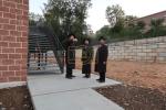 הגה"צ אב"ד צאנז ארה"ב שליט"א אויף א ביקור חיזוק בקרב בני קהילתו לרגל ימים הנוראים הבעלל"ט